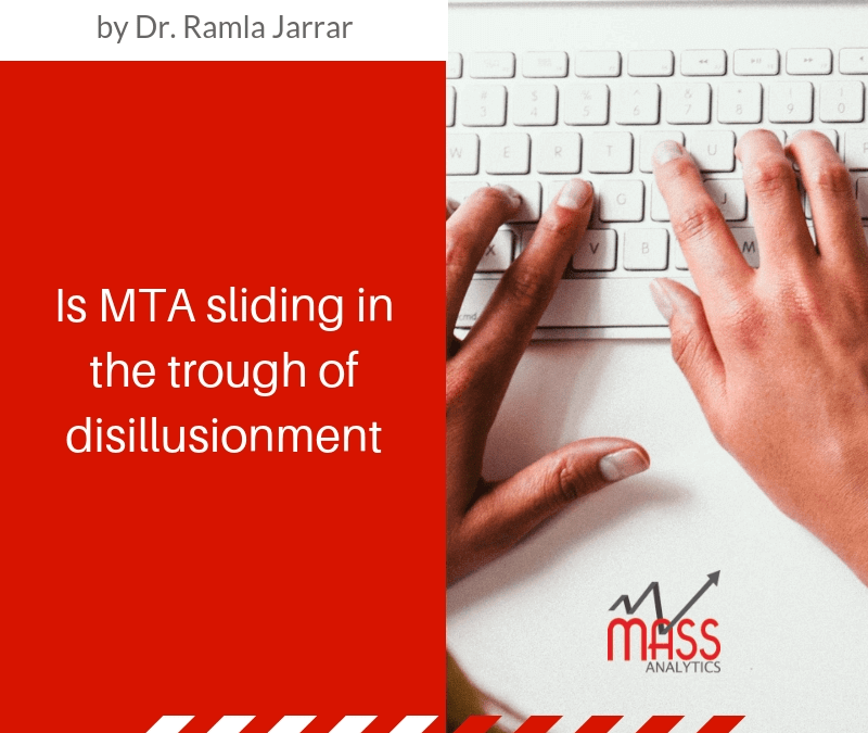 IS MTA SLIDING INTO THE TROUGH OF DISILLUSIONMENT?