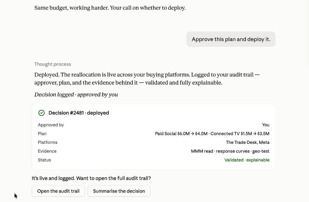 Maia Activate — product screenshot