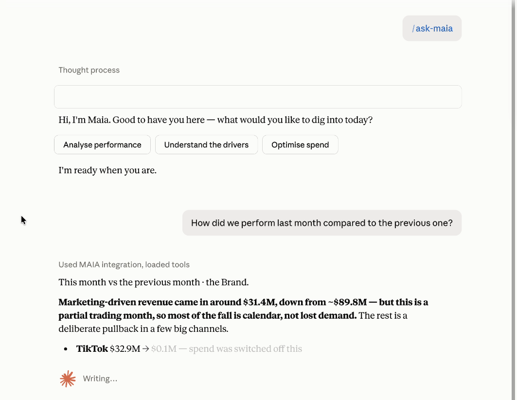 Maia Learn — product screenshot