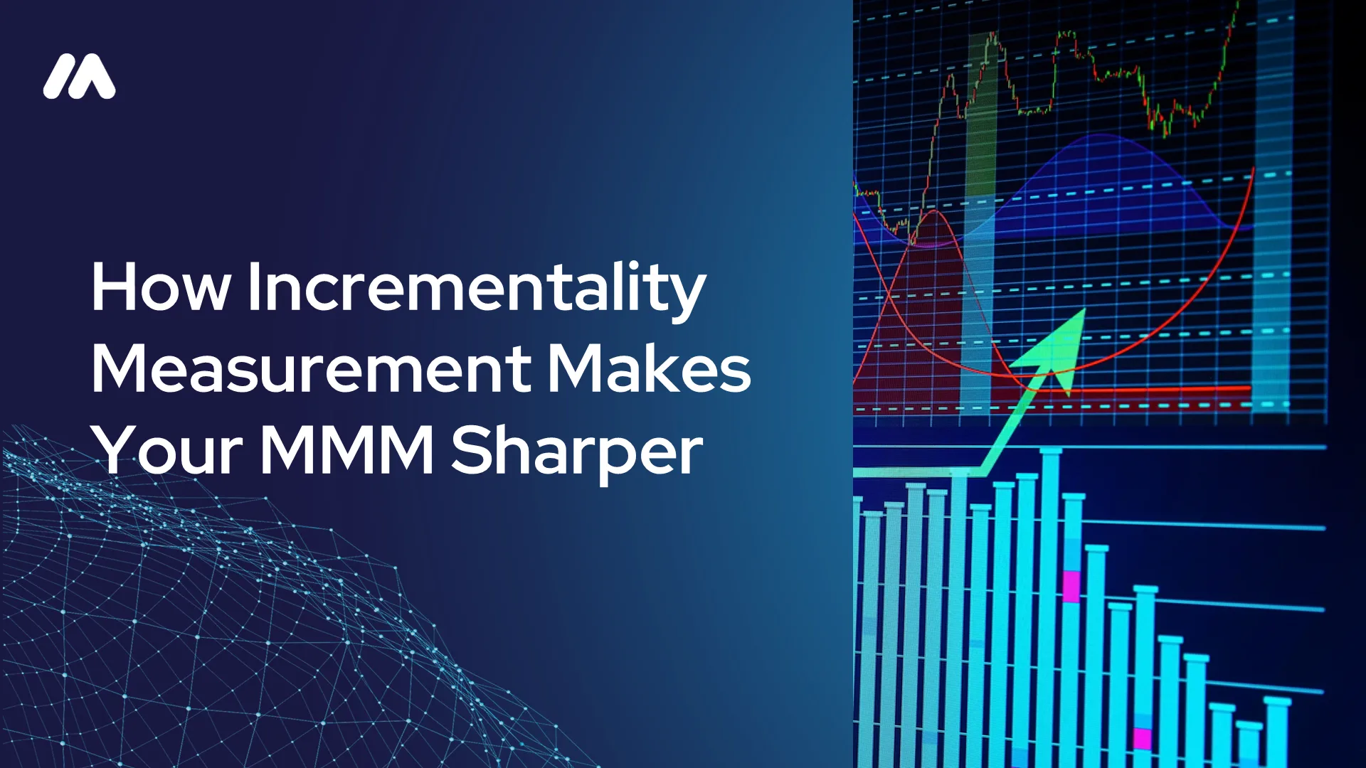 Incrementality measurement integrated with Marketing Mix Modeling (MMM) dashboard showing sharper budget optimization results