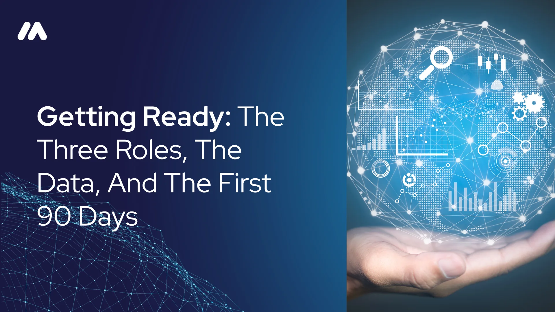 Marketing mix modeling implementation guide showing the three key roles, data requirements, and first 90-day roadmap for MMM success