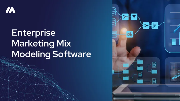 Enterprise marketing mix modeling software