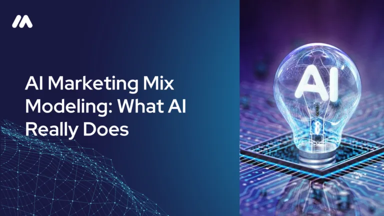 AI marketing mix modeling: what AI really does, and what stays human