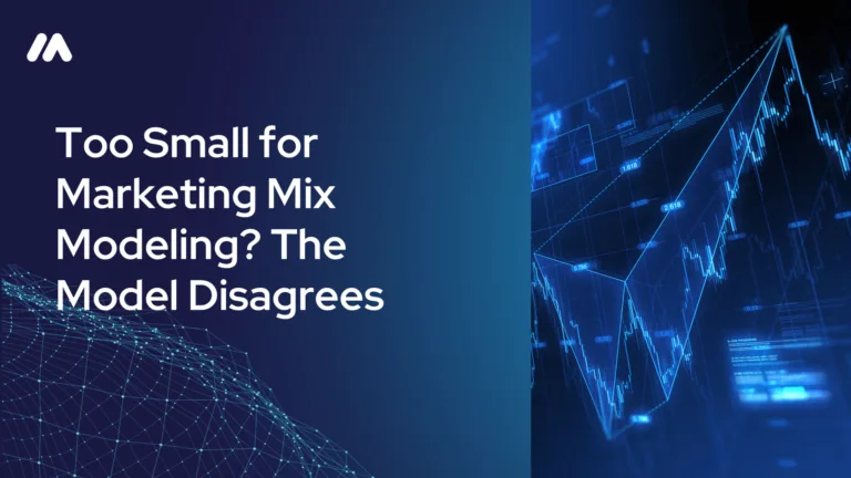 Too Small for Marketing Mix Modeling? The Model Disagrees